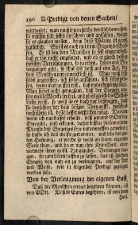 196-208, Von der Verleugnung der eigenen Lust.