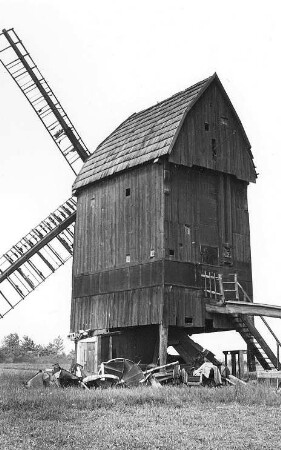 Schkeuditz-Freiroda. Berndorfsche Mühle, Bockmühle, am Ortsausgang Richtung Schkeuditz