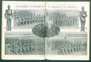 Nuestros conscriptos : El regimiento 2 de infantería