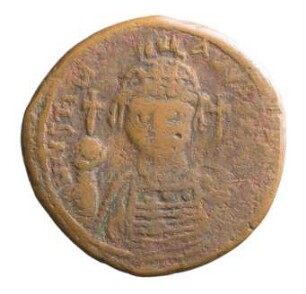 Münze, Follis, 555/56