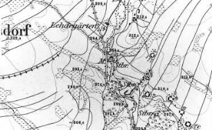 Mittelherwigsdorf-Eckartsberg. Meßtischblatt, Sekt. Oderwitz, Nr. 88, 1883