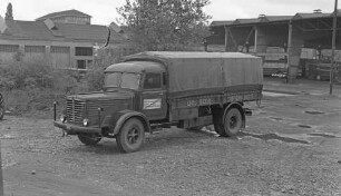 Kraftwagenbetriebswerk Stuttgart Nord Bundesbahn-LKW Büssing