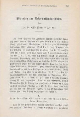 815-823 Miscellen zur Reformationsgeschichte