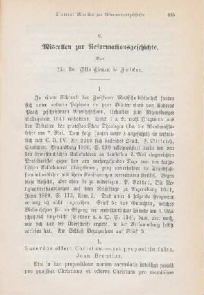 815-823 Miscellen zur Reformationsgeschichte