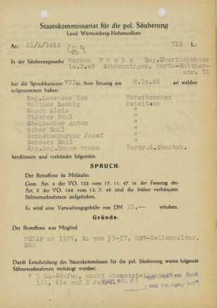 Fuchs, Germann