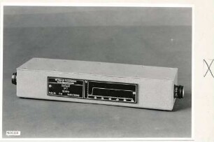 Tiefpass TP 7 Vorderansicht, Foto 1959