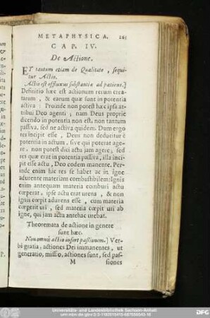 Cap. IV. De Actione.