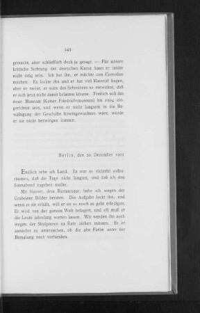 Berlin, den 20. Dezember 1902