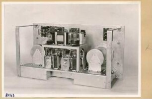 Charakterograph - Einschub TYP LU 18370 (1) - Rückansicht; Foto 1953