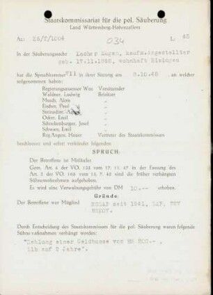 Lacher, Eugen