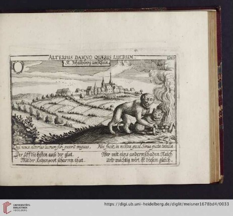 D16. Sankt Johannesberg am Rhein, "Alterius damno quaeris lucrum"