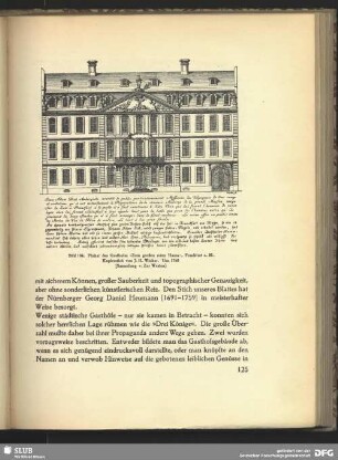 Plakat des Gasthofs "Zum großen roten Hause"