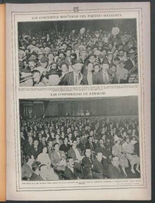 Los conciertos sinfónicos del Partido Socialista