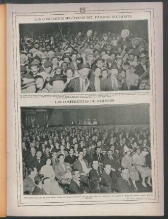 Los conciertos sinfónicos del Partido Socialista