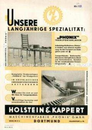 Flaschen-Transportanlage