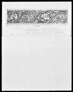 Ornamentaler Stuckfries
