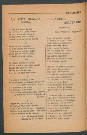 El rancho solitario : (Estilo)