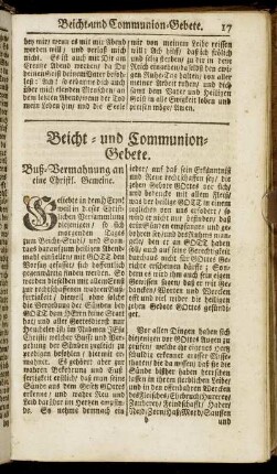 Beicht- und Communion-Gebete