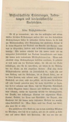 172-216 Wissenschaftliche Erörterungen, Andeutungen und kirchenhistorische Nachrichten