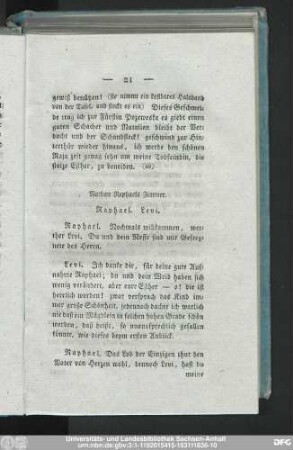Nathan Raphaels Zimmer.