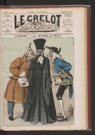 L'avocat - par Alfred Le Petit