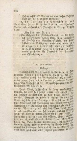 190-197 Miscellen und Personalia