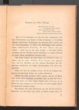 Vorwort zur ersten Auflage.