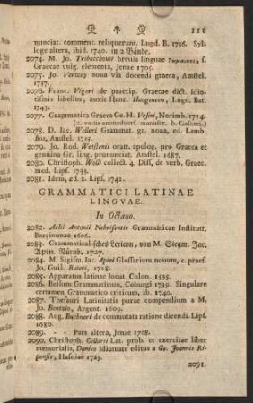 Grammatici Linguae. Latinae, Italica, Gallica, Hispana, Germanica, Angelicana, Belgica, Danica...
