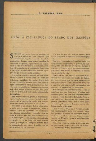 Ainda a escaramuça do Prado dos Clerigos