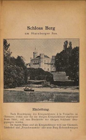 Die Bayerischen Königsschlösser in Wort und Bild, 2