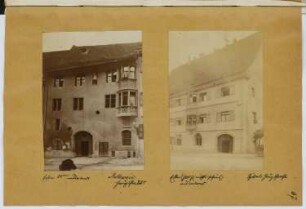 Rathaus, Rottweil: Ansichten (aus: Skizzen- und Fotoalbum 15)