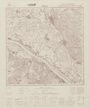 2731 Neuhaus (a. d. Elbe), Topographische Karte 1:25000 (4cm - Karte)