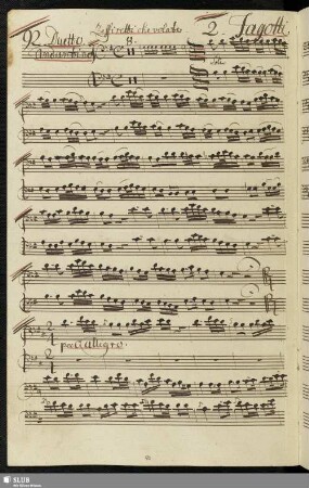 92. Duetto: Zeffiretti che volate / Rutini, G.M.