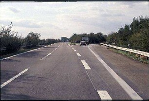 Einfahrt in Tangente Nordost (Heidelberg Richtung Mannheim-Neuostheim) von Nebenfahrbahn Nord (Heidelberg Richtung Mannheim)