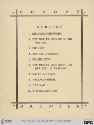 Gemälde (Nr.1-29b)