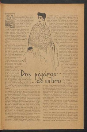 Dos pájaros de un tiro