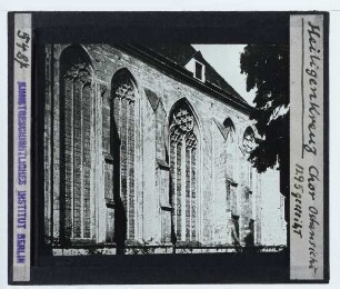Heiligenkreuz, ehem. Zisterzienserkloster : Außenansicht von O, Chor