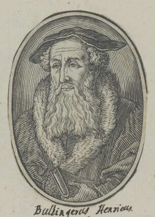 Bildnis des Heinrich Bullinger