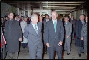 Fotografie: Besuch von US-Außenminister James Baker in West-Berlin
