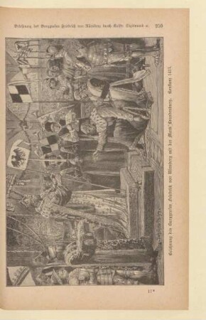 Belehnung des Burggrafen Friedrich von Nürnberg mit der Mark Brandenburg. Konstanz 1417.