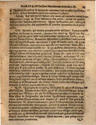 Disp. canon. de iuribus parochorum