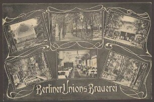 Ansichtskarte Berliner Unions Brauerei, Hasenheide
