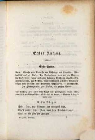 Belletristische Schriften, 4. Pertinax : Trauerspiel in fünf Aufzügen