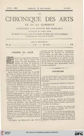 Nr. 25 (15 Juillet)