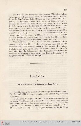 17: Inschriften