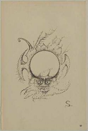 Jenseits-Galerie. Blatt 10 aus der Mappe mit 10 Lithographien
