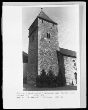 Evangelische Kirche — Westturm