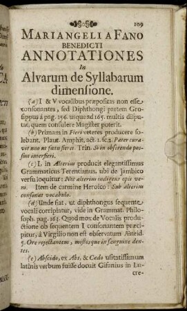 Annotationes In Alvarum de Syllabarum dimensione