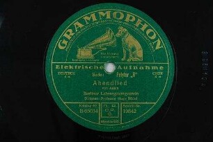 Abendlied / von Adam