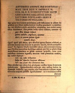 De Iselasticis strictim praefatus, orationem beneficio Eccardo-Richteriano destinatam